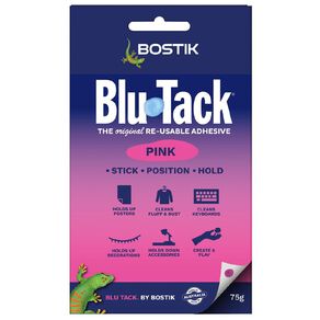 Bostik Blu-Tack 75g Pink