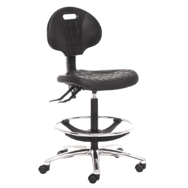 Chair Solutions Lab PU Tech Chair Black