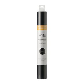 Uniti Craft Matte Removeable Vinyl 30.5Cm X 100Cm Black