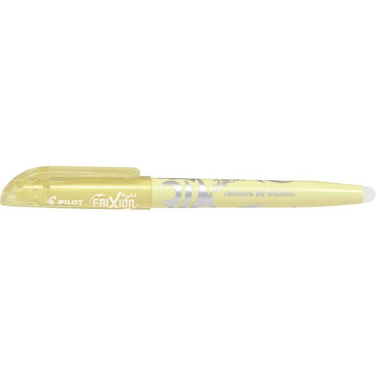 Pilot Frixion Light Pastel Erasable Highlighter Yellow Mid