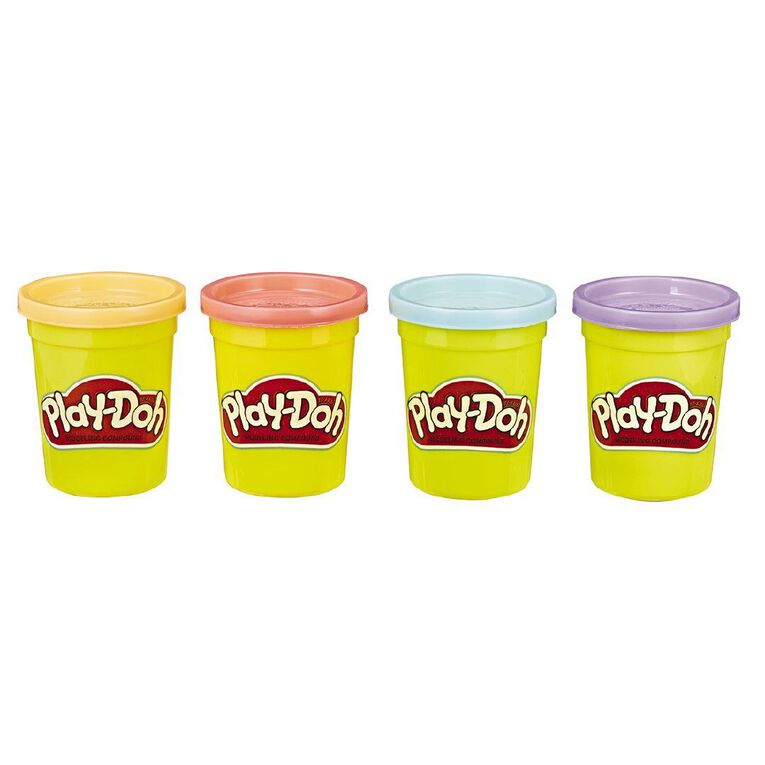 Play-Doh 4 Can Pack Multi-Coloured