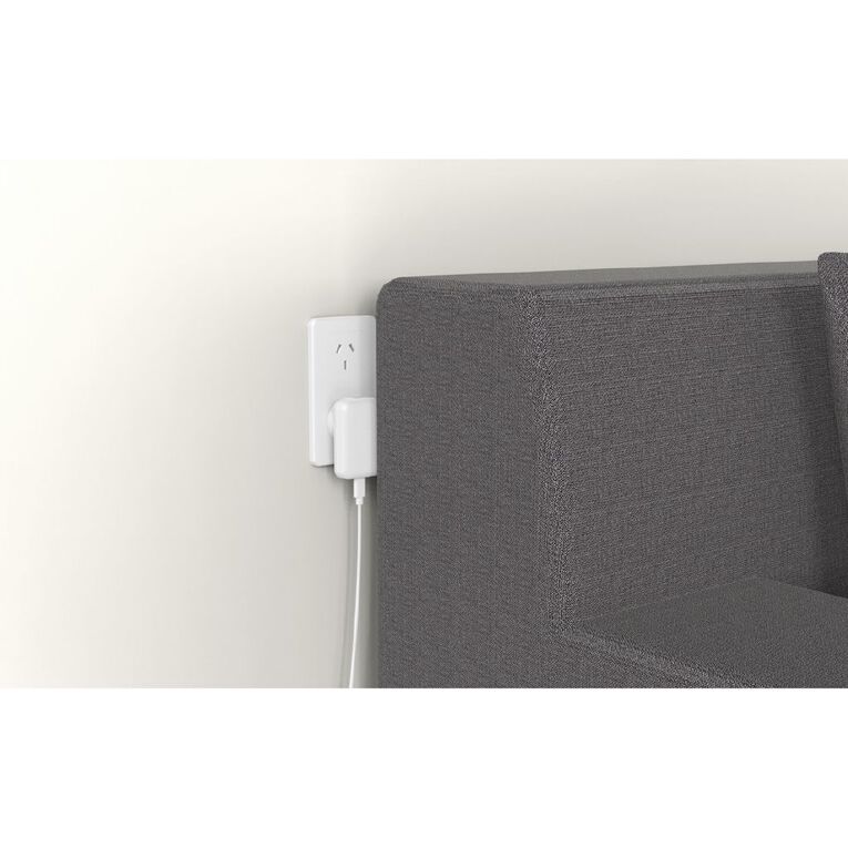 Tech.Inc PD 30W Wall Charger with Right Angle AU Plug TIWACPD30W