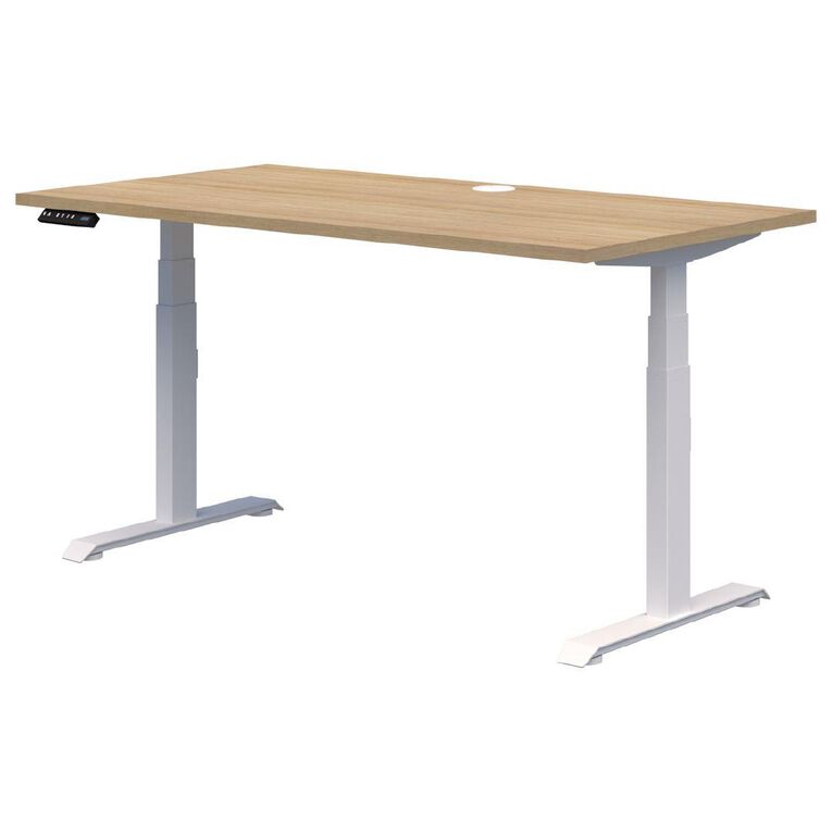 Rapid Premium Electric Desk 1800 x 800 White