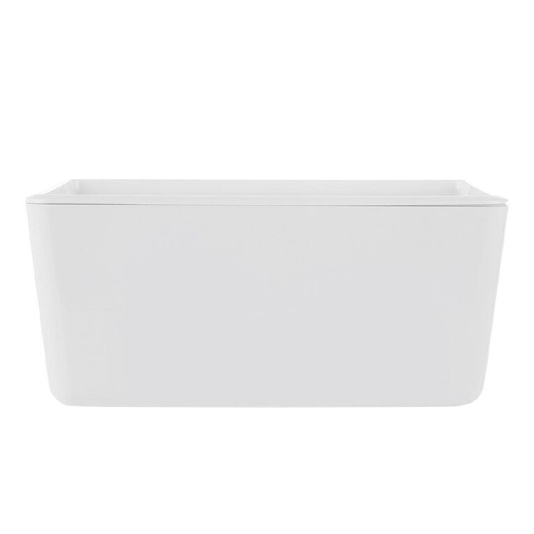 Living & Co Lisse Lidded Organiser White 4L