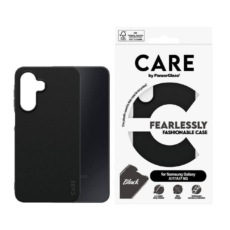 PanzerGlass CARE by Panzer Case For Samsung Galaxy A17 5G Black