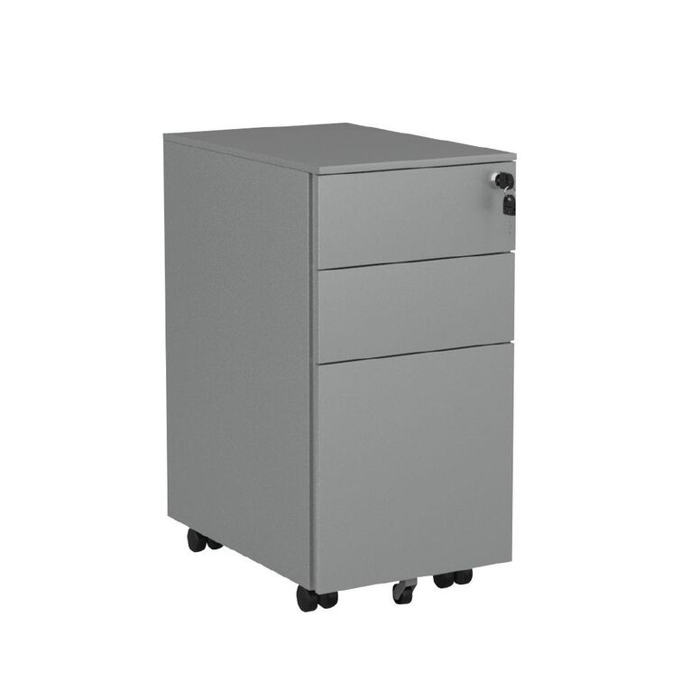 Knights Boost Slimline Metal Mobile 2 Drawer File