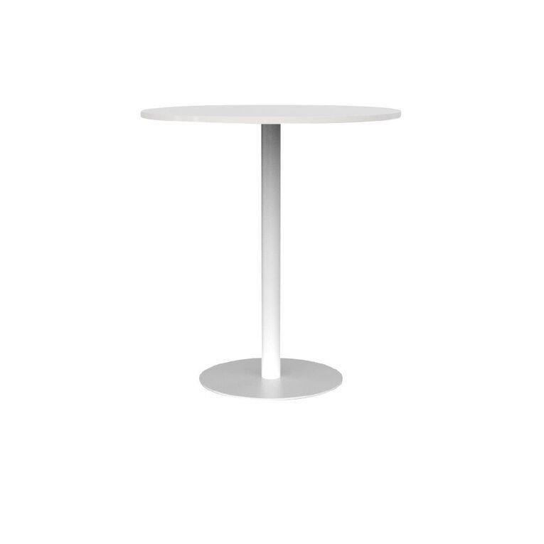 Knights Polo Bar Leaner 1000 Round White Top