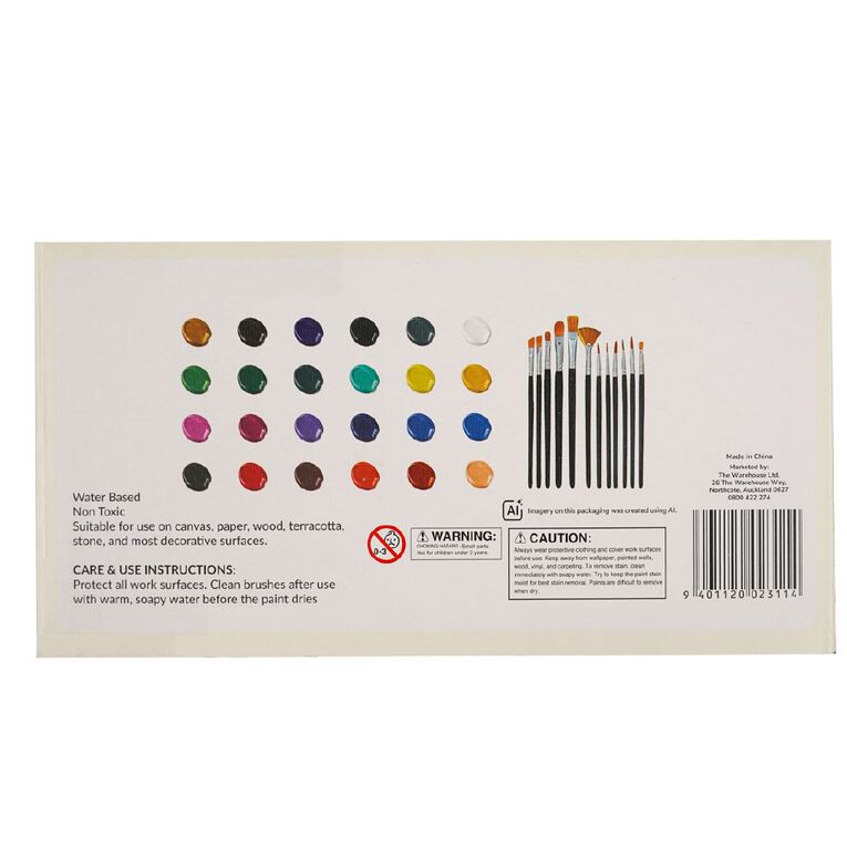Uniti 36 Piece Paint Set