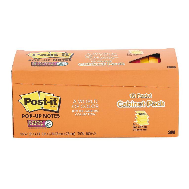 Post-It R330-18SSAU-CP Pop Up Rio De Janeiro Multi-Coloured