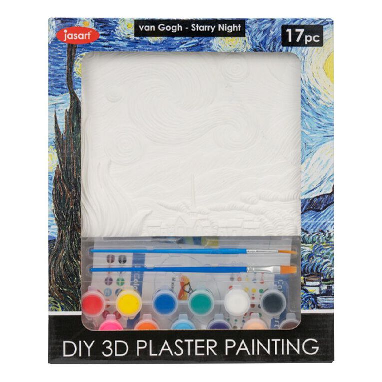 Jasart 3D Relief Art Starry Night 210 x 165mm