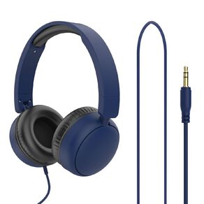 Veon 3.5mm Wired Headphones VNQ602DKB Blue Dark