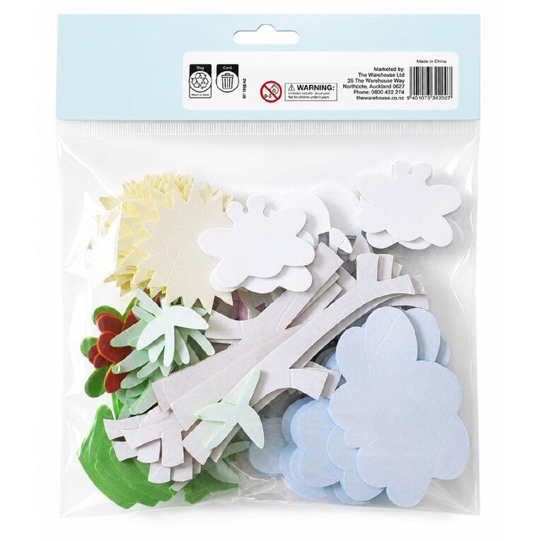 Uniti Eva Foam Shapes Pack 35g