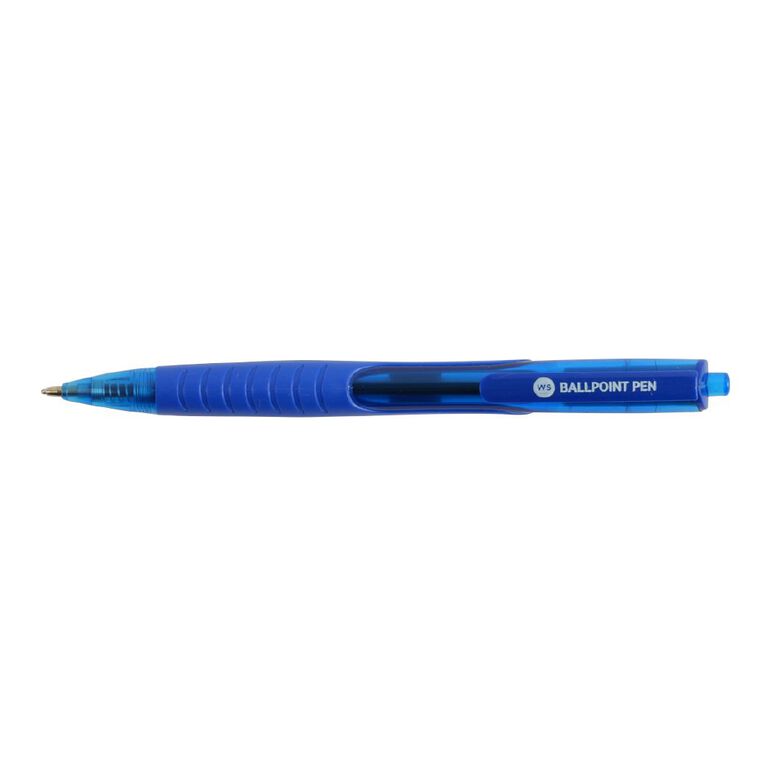 WS Pro-Grip Ball Pens Assorted Colours 3 Pack