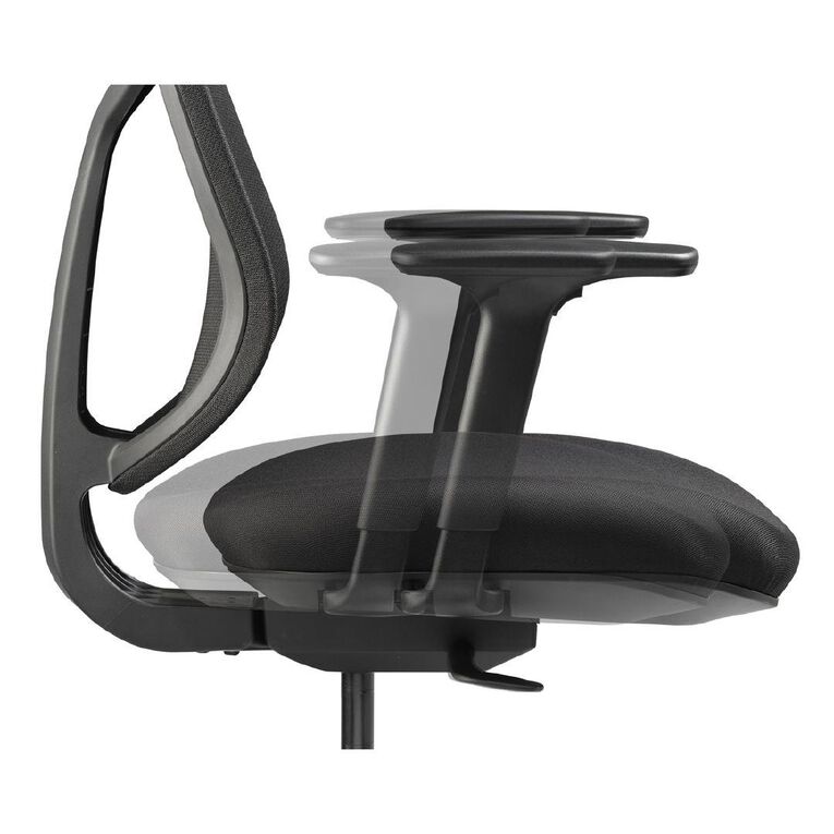 Jasper J Airform Synchro Ergonomic Chair Black