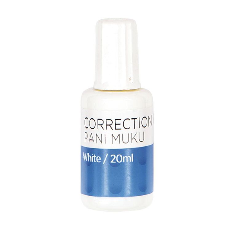 WS Correction Fluid 20ml White