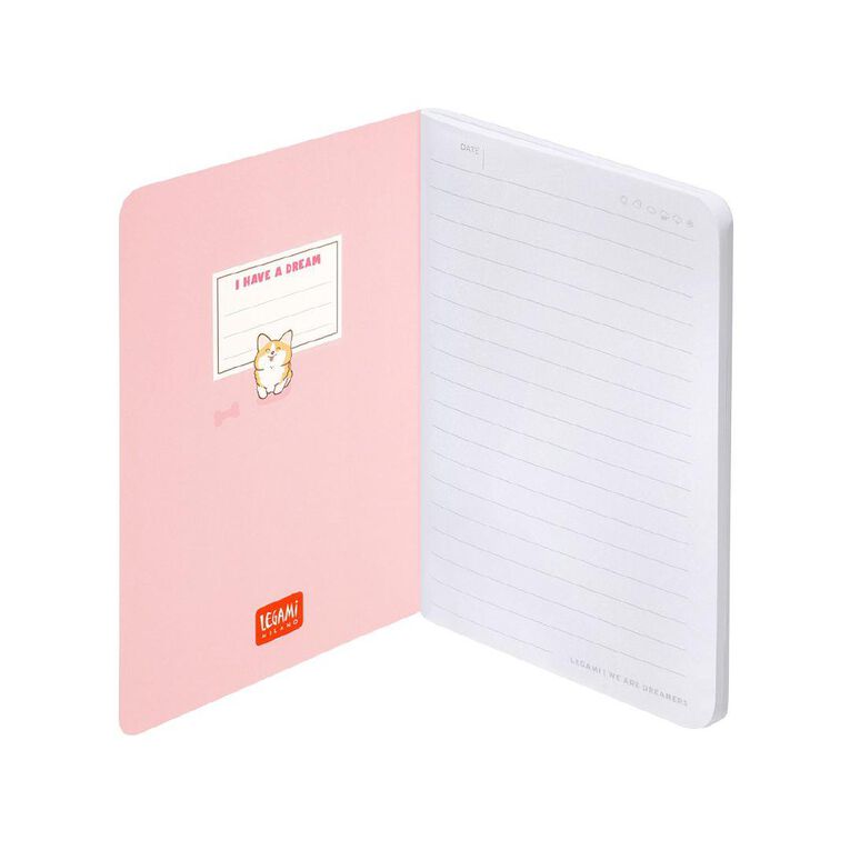 Legami Quaderno Collection Notebook Small Corgi
