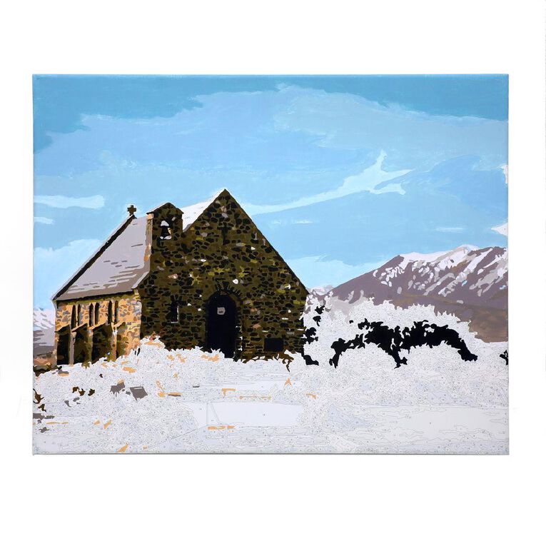 Uniti Art Paint By Numbers Tekapo Church