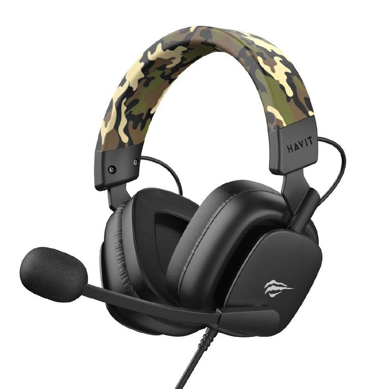 Gamenote 40mm Headset Camo H248U