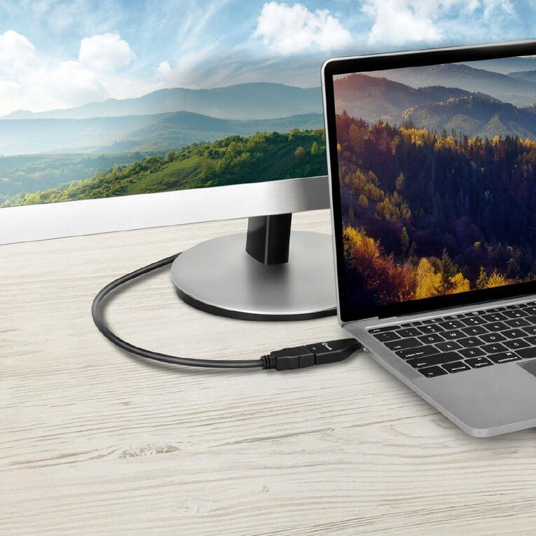 Bonelk USB-C to 4K HDMI Adapter Black Black
