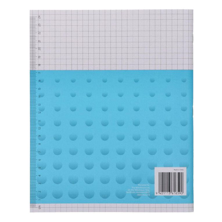 WS Exercise Book 1E5 7mm Quad 36 Leaf Heavy Duty