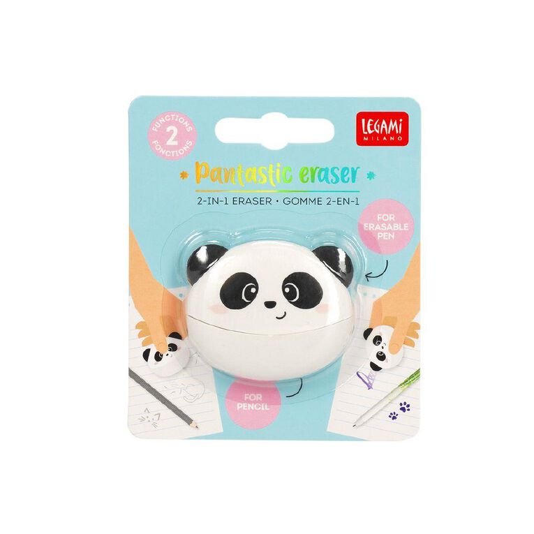 Legami Pantastic 2-in-1 Eraser Panda