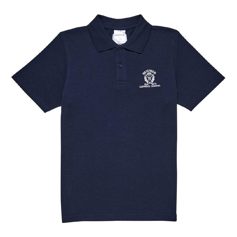 Schooltex Reignier Catholic School Short Sleeve Polo with Embroidery