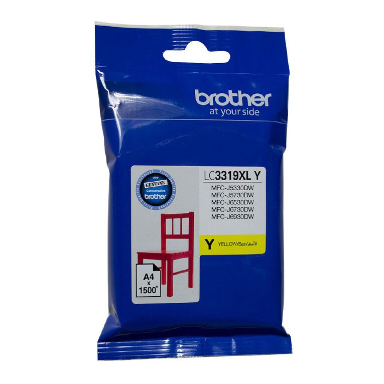 Brother Ink LC3319XL Yellow 1500 Pages