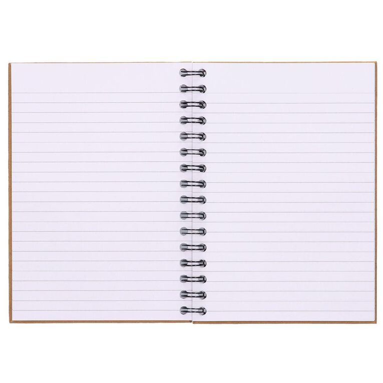 WS Notebook Wiro Kraft Brown Mid A5