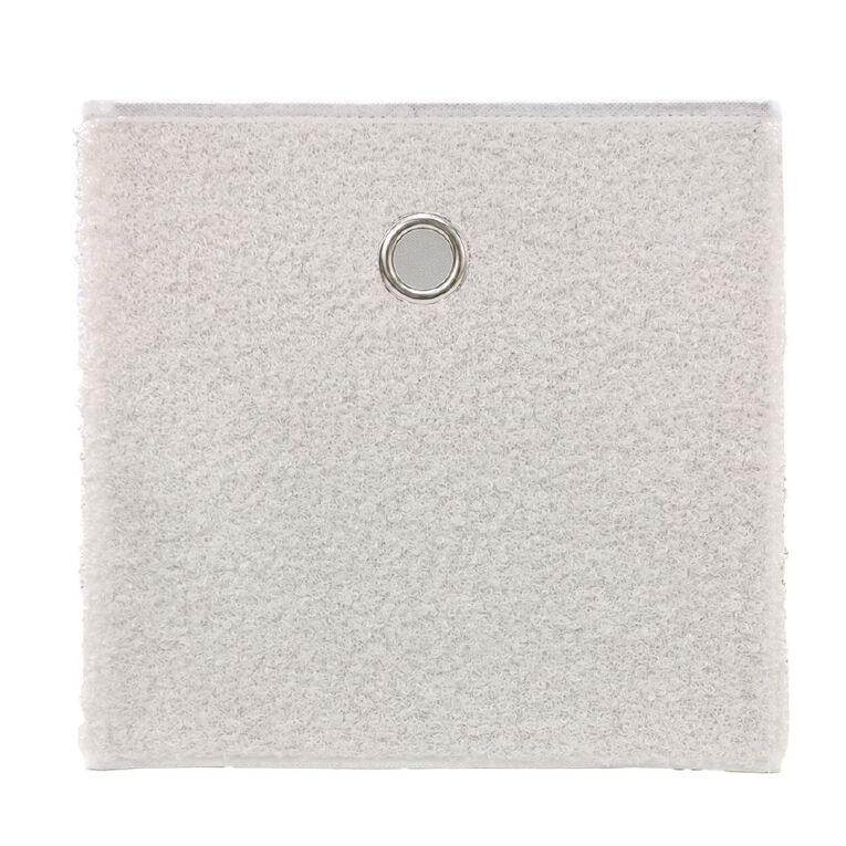 Insert Image Cube Living & Co Storage Cube Insert Boucle - Warehouse Stationery