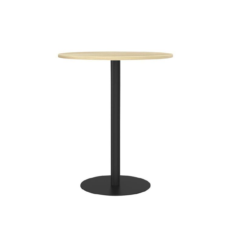 Knights Polo Bar Leaner 900 Round Oak Top