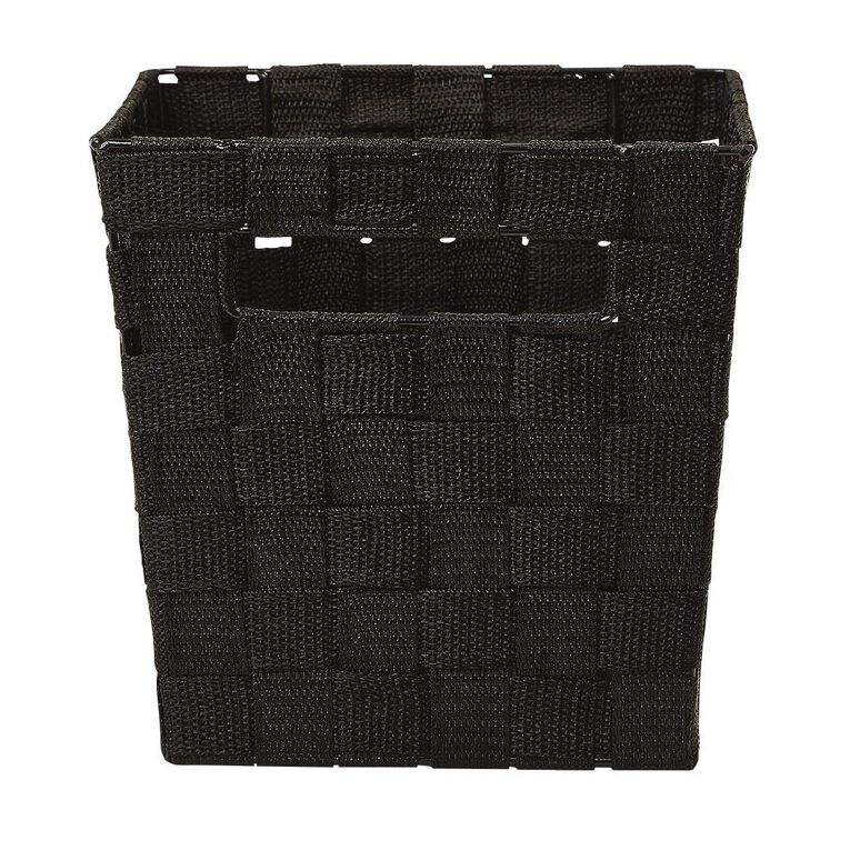 Living & Co Woven Basket Black Small