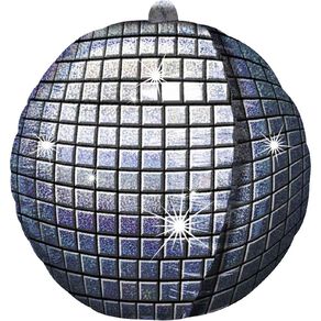 Anagram Supershape Holographic Disco Ball Balloon