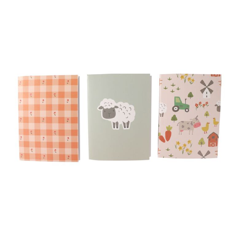 Uniti Kids Country Calling A6 Notebook Set