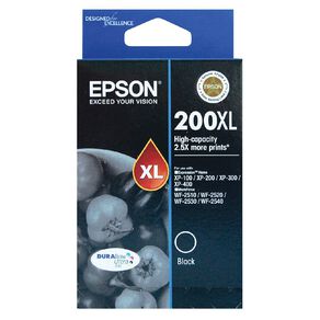 Epson Ink 200XL Black 500 Pages