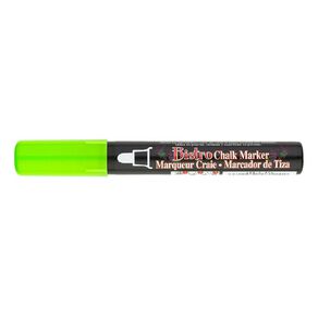 MARVY #480 Bistro Bullet Tip Chalk Marker Fluoro Green