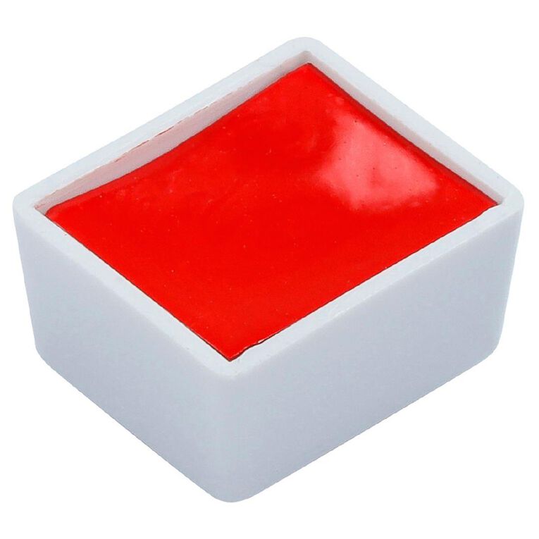 BLOCKX Watercolour Half Pan S3 323 Cadmium Red