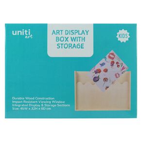 Uniti Kids Art Display Box