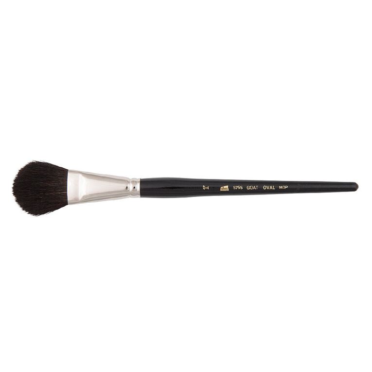 DAS Goat Hair Oval Mop 1 Black