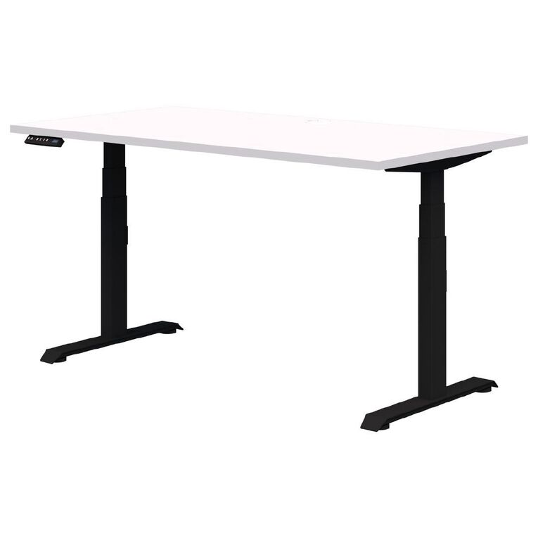 Rapid Premium Electric Desk 1800 x 800 Black