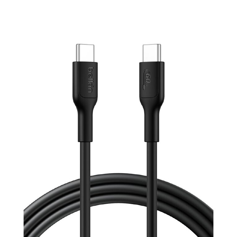 Belkin BLKN BC C2C PCR CAB 60W 3M BLK Black