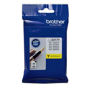 Brother Ink LC3317 Yellow 550 Pages