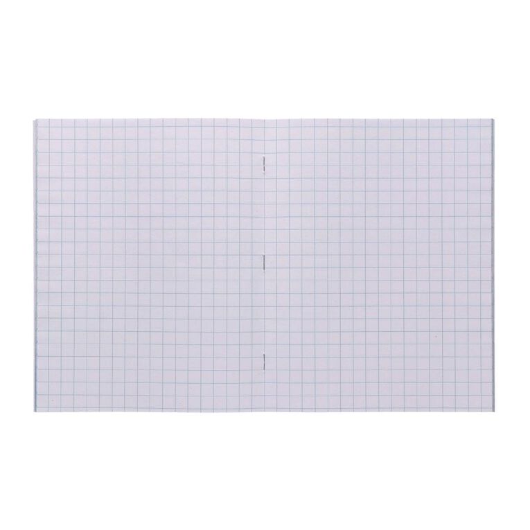 WS Exercise Book 1H4 10mm Quad 28 Leaf Blue