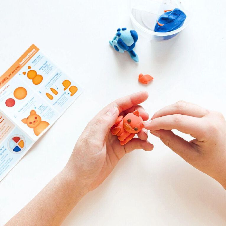 Creatibles Creatibles Mini Air Dry Clay Pet BFFs