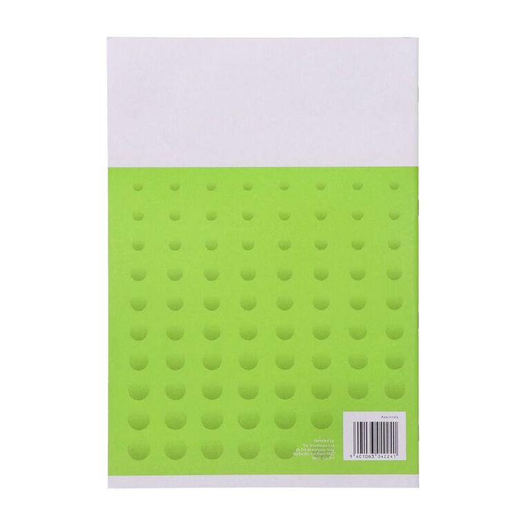 WS Scrapbook 320mm x 220mm Unruled 24 Leaf Green