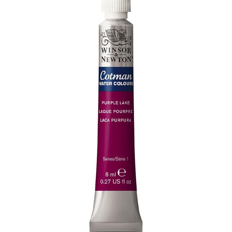 Winsor & Newton Cotman Watercolour Paint 8ml Purple Lake 544