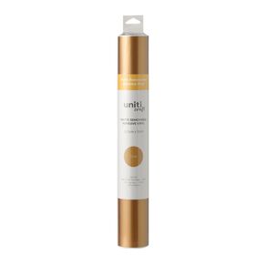 Uniti Craft Adults Matte Removeable Vinyl Gold 30.5cm x 50cm
