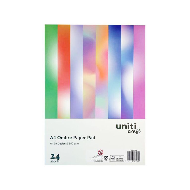 Uniti Ombre Paper Pack A4