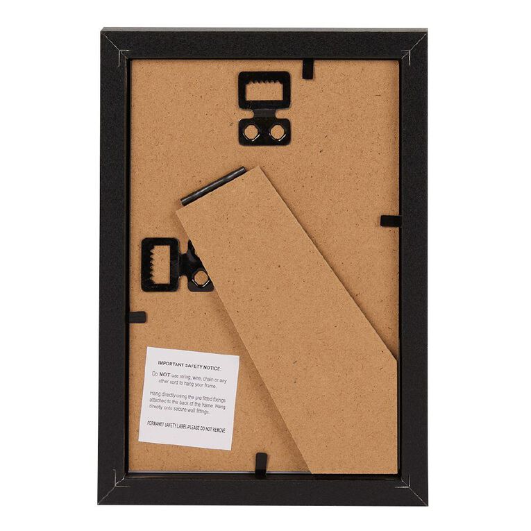 Living & Co Everyday Standard Photo Frame Black 4in x 6in