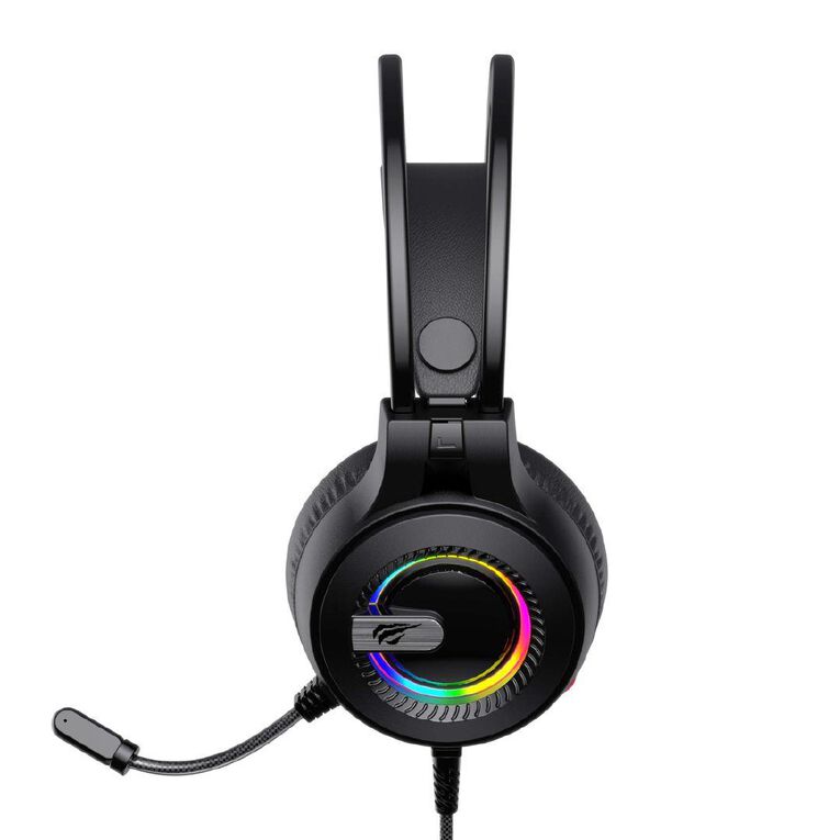 Gamenote 50mm RGB Headset Black DBL Band H2040D Black/Blue