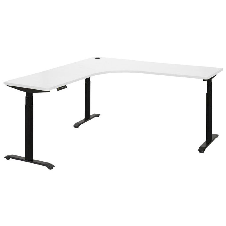 Jasper J Emerge Electric Workstation 1500x1500 White/Black